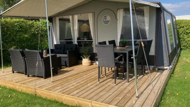 Glamping, Saksild Strand Camping