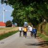 People cycling on the roads close to Hou